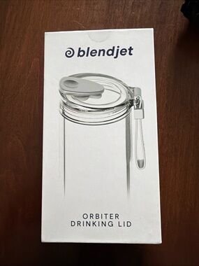Blendjet 2 Orbiter Drinking Lid Leak Proof Self Cleaning Straw Opening NEW